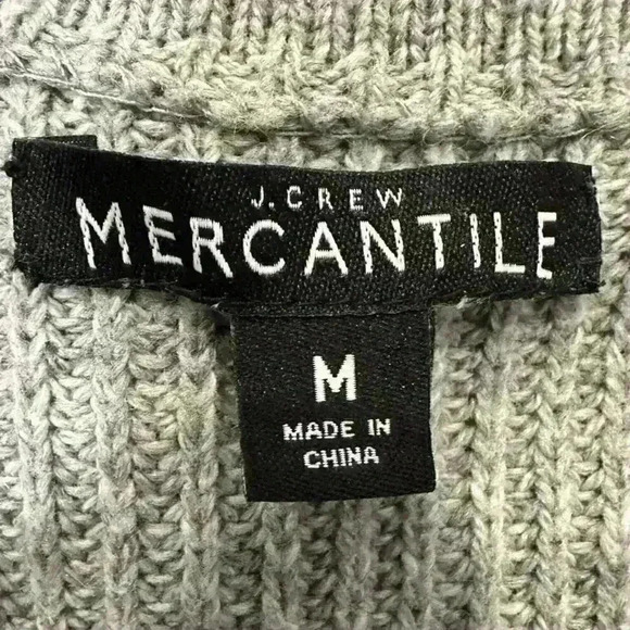 J.Crew Mercantile Wool Blend Sweater/Dress with Bow Size M - Picture 11 of 11